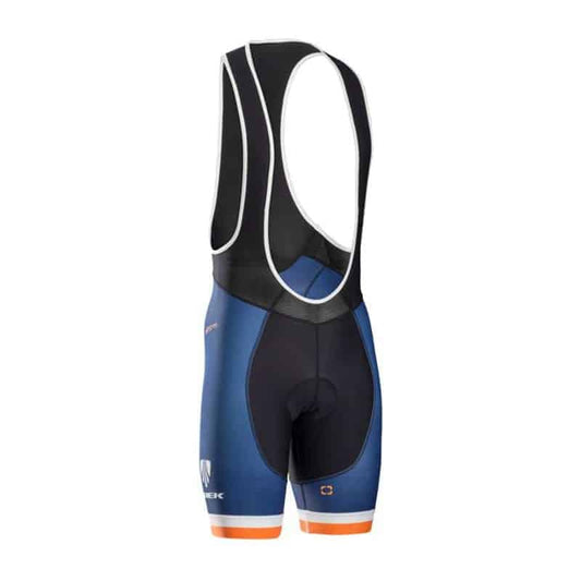 Cuissard à bretelles BONTRAGER RL TREK HERO BIB SHORT couleur BLEU-NOIR-ORANGE, L