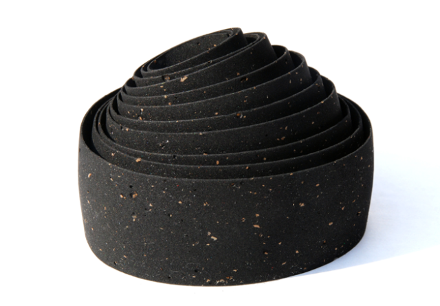 Ruban de guidon en gel de liège Bike Ribbon, noir