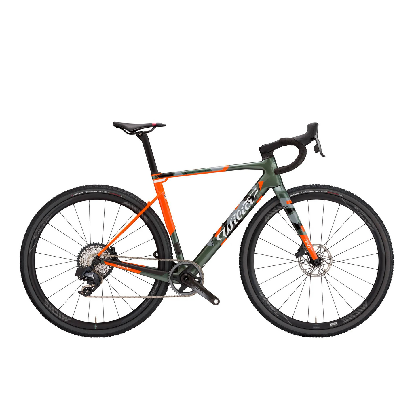 Wilier Rave SRL Sram Force AXS 2x12V Roues SLR 42KC Carbone