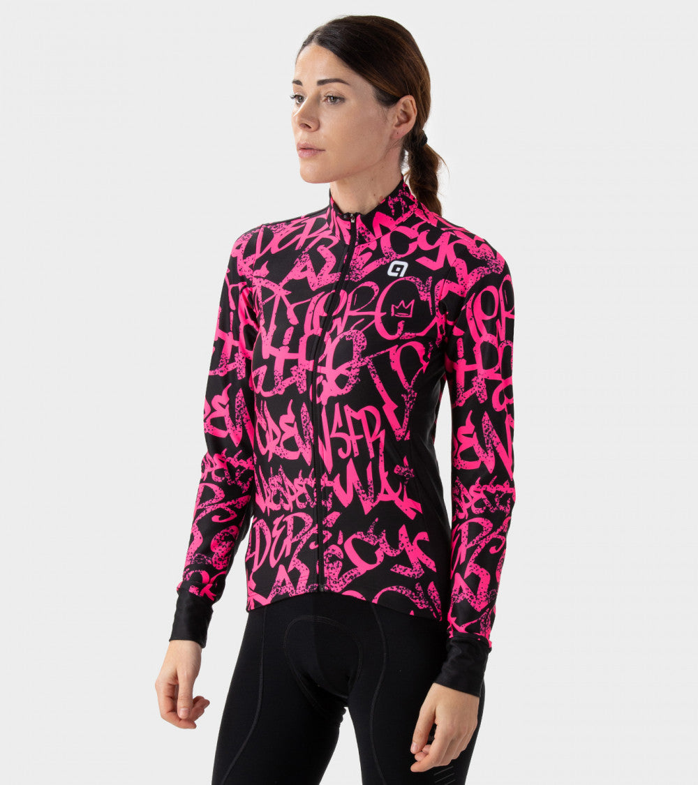 Chemise à manches longues Alè Solid Ride pour femme