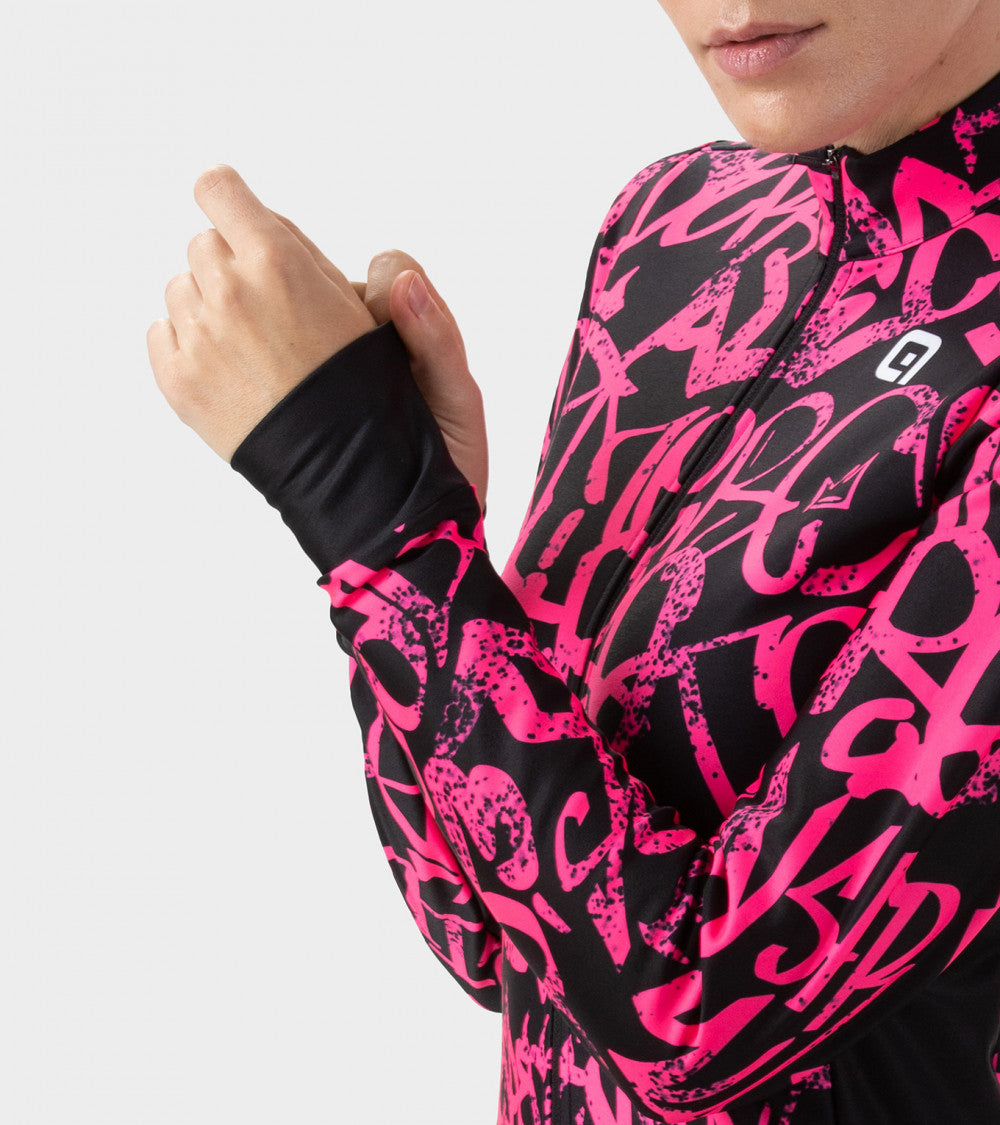 Chemise à manches longues Alè Solid Ride pour femme