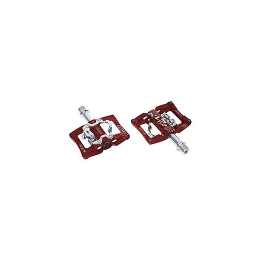 PÉDALES KLS CLIP 90 couleur ROUGE 