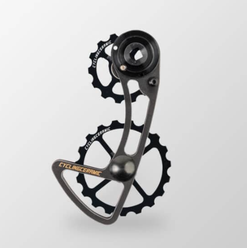Dérailleur Surdimensionné CyclingCeramic Pour Shimano 12v - Rouge 