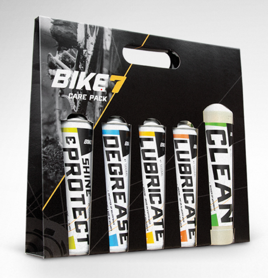 Kit de nettoyage pour vélo Care Pack7