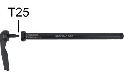 Axe traversant arrière Axe Syncros RWS 148x12mm