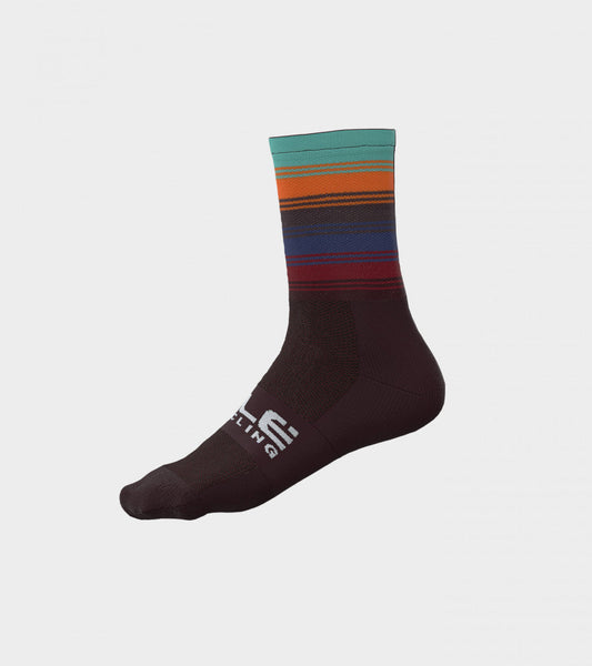 Chaussettes Alè Q-Skin 16cm Mud 2023 