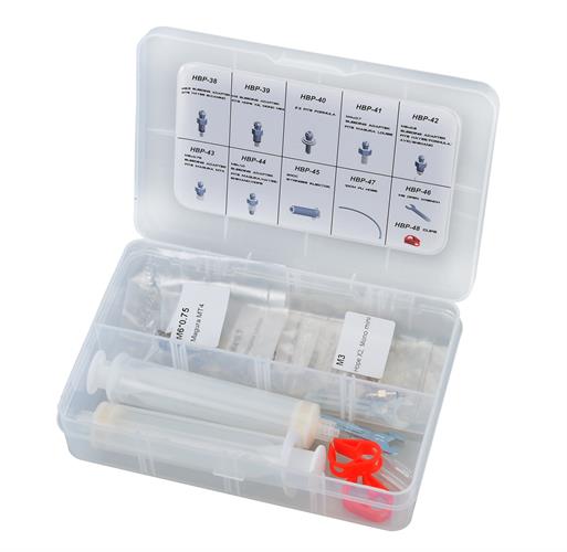 Kit de barbiers pour purger les freins