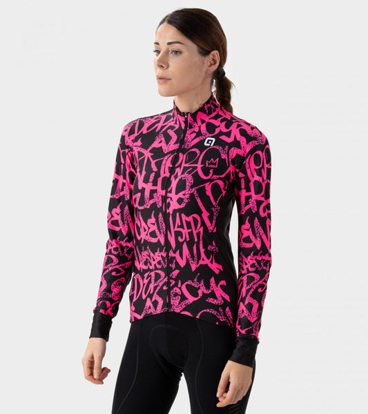 Chemise à manches longues Alè Solid Ride pour femme