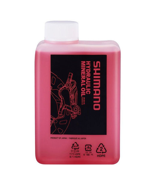 Huile minérale pour freins à disque hydrauliques Shimano 500 ml