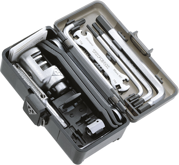 Topeak Survival Gear Box Tool Set 30 fonctions