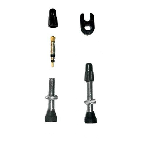 Kit Valve Presta Tubeless Barbieri 2Pcs Base Ronde 35mm